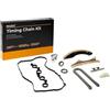 RIDEX 1389T0242 Kit catena distribuzione con guarnizioni con ruote dentate Compatibilità con HYUNDAI i20 Hatchback GB, IB