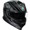AGV K7 Damascus Casco, nero/argento, L (59/60)