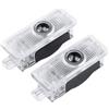 KYPSZQPSH Lampada proiettore luce di benvenuto a LED for portiera auto compatibile con CLA C117 AMG CLS C218 W218 W219 Classe E A 207 C207 Accessori(For AMG logo)