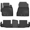 SMK Tappetini auto gomma per Toyota IQ 2008-2015 Sperimentate un nuovo standard di viaggio con i tappeto gomma antiscivolo per auto - tappeto gommato multistagionali per tutte le condizioni stradali