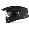 AIROH Commander, CM11 Casco per Moto Unisex adulto, S, Nero