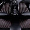 WGUST Tappetini per Auto in Pelle, per MG ZS EV 2019-2022 2023 Tappeti Abitacolo Auto Antiscivolo Impermeabile Moquette Personalizzazione Protezione Tappetino,B