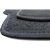 Generic Tappetini in Moquette compatibili con Mercedes-benz CLK 1° serie W208 1997-2003 Cucitura Nera