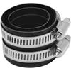 LKHJDBIY Carburatore Decespugliatore Adattatore in gomma per carburatore per moto da 35 40 45 50 55 mm, tubo di aspirazione adatto per accessori MIKUNI KEIHIN KOSO PWK(40mm black)