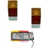 Yuchen Set 2 Faro FANALE FANALINO Posteriore per Patrol da 1981 A 1987 Gruppo Ottico Stop