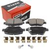 MAPCO Kit pastiglie freno, Freno a disco 6805HPS | Compatibile con: OPEL ADAM, CORSA D, CORSA D Kasten/Schrägheck
