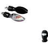 MOTO SPORT MONDO COMPATIBILE CON DUCATI MONSTER 695 COPPIA DI FRECCE A LAMPADINA 10W 90079 LAMPA COLORE NERO OMOLOGATE PER MOTO VETRO BIANCO LUCE ARANCIO