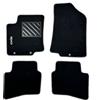 Dp carpet Tappetini compatibili per Kia Rio III (UB) dal 08/2011 al 01/2017 con logo ricamato e battitacco (1 RICAMO)