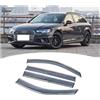 DMXTOP Auto Deflettori per Audi A4 Avant 2017-2022,Deflettore Finestrino Laterale Deflettori d'Aria Antiturbo Parapioggia Finestra Visiere Auto Accessori