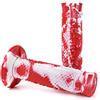 DOMINO Coppia MANOPOLE Snake Rosso/Bianco off Road