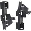 PASECVB Ricambi Compatibile Con BMW Per Sedan 320i E46 2001 2002 2003 2004 2005 Staffa Paraurti Anteriore Supporto Coperchio Guida Montaggio OEM: 51117030617 51117030618