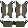 Cyleto anteriore e posteriore pastiglie freno per Yamaha XT660 Z XT660Z XT 660 Z tenere 660 2008 2009 2010 2011 2012 2013