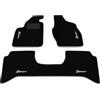 Somer Car Kit Tappetini Auto compatibili con Mitsubishi Pajero Pinin 1998-2006 - posteriore unito | Set Tappeti in Moquette, ricamo Sport, Tappeto auto su misura
