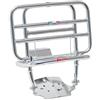 Generico Faco Portapacco Posteriore Cromato con Ribaltina compatibile con Vespa Special 50 125 Et3 Primavera