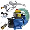 AMUR Pompa Aspirazione Gasolio 230V - Set Completo Estrazione Profi-600 Con Pistola, Tubo e Accessori