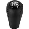 Ropaix Leva Pomello Cambio Per Toyota Per Prado LC120 Per Land Per Cruiser Per Prado 2003-2009 Pomello Del Cambio Cambio Manuale A 5 Velocità Trasferimento Del Cambio Pomelli Leva Cambio Per Auto(Black-1)