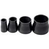 SHENGG Tubo flessibile in silicone, riduttore dritto, connettore grande-piccolo, raccordo for tubo di aspirazione turbo intercooler auto, nero, diametro interno 25 mm, 32 mm(ID25-32mm 3Ply)