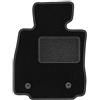 Wielganizator Tappetini auto in velluto su misura, compatibili con Mazda 2 III (2015), Hatchback lato conducente, tappetino in velluto nero, 1 pezzo