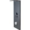 Kreainvent Colonna Universale Wallbox in Alluminio per Installazione Stabile della Stazione di Ricarica e Postazione di Ricarica Organizzata per Veicoli Elettrici Piastra per Facciata per Wallbox