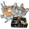 IGP IL GOMMISTA PROFESSIONISTA IGP 2 Distanziali Ruote 16 mm Compatibili Con Peugeot 206 / CC dal 2001> - 206 Plus dal 2009>- 207 / CC dal 06 al 2015-208 I II dal 2012>- 307 & 308 dal 2003 al 2013 + bulloni Piatti OEM