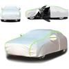 XMYAN Telo Copriauto Invernale per BMW 5 Series F11 Touring 2011-2016, Copertura per Auto Anti Grandine Resistente Anti UV Antipolvere AntiGraffio(Silver,per BMW 5 Series F11 Touring 2011-2016)