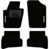 QUEMAR Tappetini Auto per Polo V 2009-2017, Bordo Antracite, 2 Ricami | 6R - 6C / Kit Tappeti Moquette e Gomma su Misura / Set 2 Anteriori + 2 Posteriori / Ricami e Colori Personalizzati