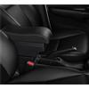 CHEFRU Compatibile con Fiat 500L Scatola Bracciolo per Auto Scatola Portaoggetti per Console Centrale Centrale Contenitore Bracciolo Parti di Retrofit USB Braccioli Auto(C5 Black Line)
