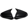 SADHADAH Calotta Specchietto Retrovisore Adesivo Rivestimento Alloggiamento Portiera Tappo Laterale Specchietto Auto Per Seat Per Leon Per Cupra Per Formentor 2020-2024(Modello fibra carbonio)