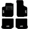 QUEMAR Tappetini Auto per Golf IV 1997-2006, Bordo Antracite, 4 Ricami | Kit Tappeti Moquette e Gomma su Misura / Set 2 Anteriori + 2 Posteriori / Ricami e Colori Personalizzati / Antiscivolo