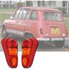 Bajato 2x LENTI PER FANALE POSTERIORE AUTO per R4 4a Serie (1982 ~) - 11005601