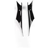 LPXYZD Interno Auto Maniglia Porta Rivestimento Maniglia Interna Portiera Finitura Look Per BMW Serie 5 Per G30 2017 2018 2019 2020 2021 2022 2023 Nero Opaco(Glossy black 2pcs)