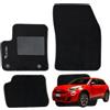 W-Parts Serie 4 TAPPETI - TAPPETINI in Moquette Neri per FIAT 600 2024-> SOLO ELETTRICA