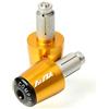 XLHB Manopole Per Manubrio Da 22 Mm Tappo Per Tappo Per Manubrio Per YAMAHA YZFR1 YZF-R1 YZF R1 R1M R1S 2004-2016 2009 2010 2011 2012 2013 2014 2015 Manopole Bar Ends (Color : Gold)