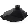 Generic SIKUAI - Serbatoio benzina in plastica nera per mini ATV Quad Pocket Dirt Bike Moto a 2 tempi 47cc 49cc