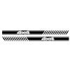 Asudaro Adesivo Decorativo Per Carrozzeria Auto, 2pcs Lato Corpo Striscia in Vinile Decorazione Esterna Decalcomania 4x4 Linea di Cintura Auto Ghirlanda Adesivi in Pvc Compatibile con Xray Granta