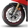 labelbike - Adesivi Strisce Moto Cerchi Ruote 19 Tuning Kit compatibile con BMW G310 GS