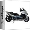 MOTOTOPGUN mivv scarico completo omologato nocat suono nero coppa carbonio compatibile con yamaha t-max tmax 500 2008 2009 2010 2011 mototopgun