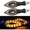 Generico Frecce Motard Moto Led 2pz - per KTM Fantic HM Valenti TM Husqvarna ecc (Coppia)