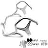 IMAWUHM Paramotore Paraurti Per BMW R1200GSA R1200GS Adventure R 1200 GS LC Per ADV 2014-2017 2018 2019 Barra Protezione Motore Acciaio Inossidabile Moto Estensione Paraurti Crash Bars Telaio