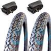 Fusaro Moto EMA17VIU 2 COPERTONI Vintage Pneumatici GOMME 2-17 + 2 CAMERE d'Aria Moto Piaggio Ciao