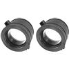 Gfsdjalkj Adattatore di interfaccia del collettore di aspirazione del carburatore per Honda Shadow VT600 VT750 Transalp XL600V XL650V Deauville NT 650 NTV600 NTV650 Tubo di aspirazione (Color : 2 Pieces)