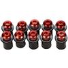Asudaro 10pcs Bulloni per parabrezza per moto Bulloni per parabrezza Staffe per carenatura Vite per installazione di fissaggio Compatibile con CBR 600 F4i CBR1000RR CB400 VFR800 M5x16 5mm