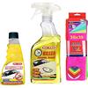 Ma-Fra Set MAFRA Killer RIMUOVE Insetti 500ML - TERGY Summer LAVAVETRI CONCENTRATO 250ML - Piu' 7 Panni Microfibra Multiuso 30x35 cm