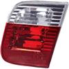 BESTPRICE 1x fanale posteriore destro interno bianco/rosso senza portalampada Compatibile con BMW Serie 3 (E46)