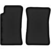 Wielganizator Tappetini anteriori di colore nero, adatti per Mazda MX-5 I Cabrio (1989-1998), 2 pezzi, su misura gommata, in velluto