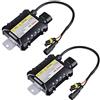 Wresetly 55W Bi 12V Digital Slim Fast Bright Electronic per H1 H3 H3C H4-1 H4-2 H7 H8 9005 9006