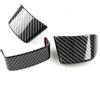 RXRJSU Interni Auto Accessori Per VW Per Golf 5 MK5 Per Passat B6 Per Jetta Per Tiguan 2007 2008 2009 2010 2011 ABS Fibra di carbonio Volante dell'automobile Patch decorativa Adesivo Auto Trim