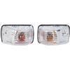 BROHN Indicatore Direzione Indicatore Di Direzione Luce Laterale Per Auto Luce Di Posizione Laterale Lampada Per Porta 24V Per Auto Per Isuzu 700p Per Camion Fanale Fanalino Freccia ( Colore : 1 Left and 1
