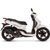 Generico Kit adesivi Compatibili con peugeot tweet 125i 125 i active scooter decal grafica completa carene laterali scegli colore -KIT F- Cod. 2148 (074 Grigio Medio)