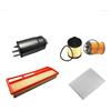 AOQ ORIGINAL QUALITY AOQ - KIT TAGLIANDO 5 FILTRI COMPATIBILE CON FIAT GRANDE PUNTO 1.3 MULTIJET 90 CV ALFA R. MITO 1.3 MTJ 90 CV